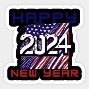 2024 Happy NY Sticker